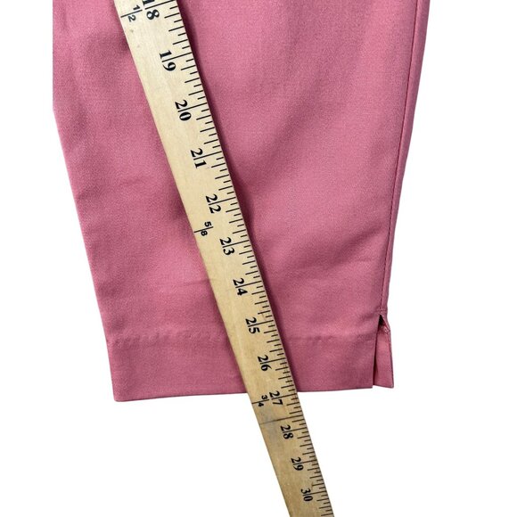 Old Navy Womens Pink Slim Ankle Pants Pull On Size 14 - Picture 4 of 9